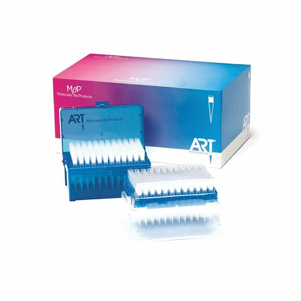 Molecular BioProducts 2779-05, ART 1000L Filter Tips, Low Binding Racked, Sterile (RT-L1000F), 8 Racks of 96 Tips/Unit primary image