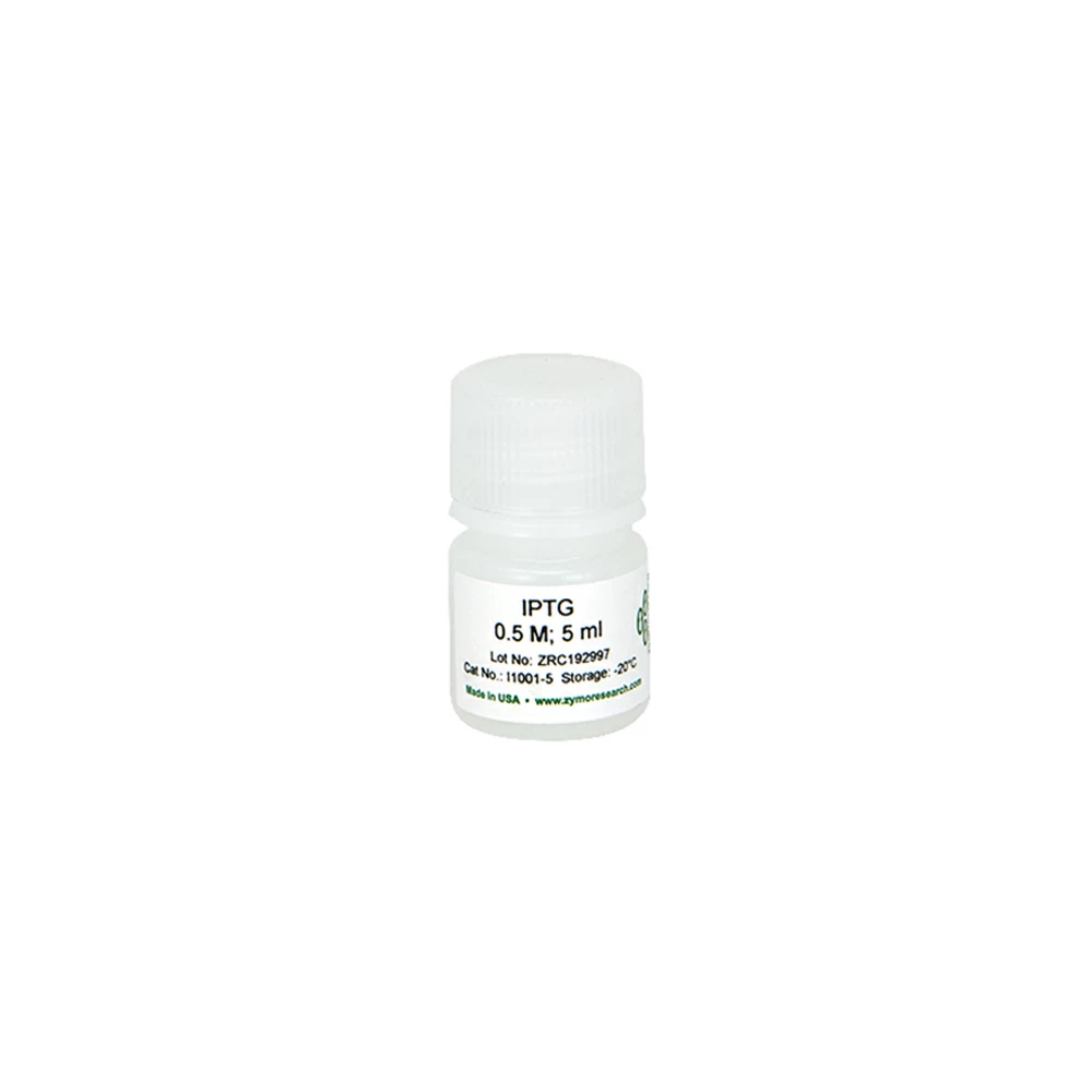 Zymo Research I1001-5 Isopropyl-B-D-thiogalactopyranoside, (IPTG), 5 mL/Unit primary image