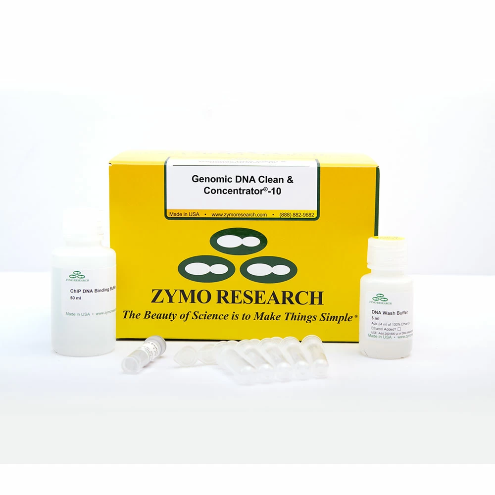 Zymo Research D4011 Genomic DNA Clean & Concentrator-10, Zymo Research Kit, 100 Preps/Unit primary image