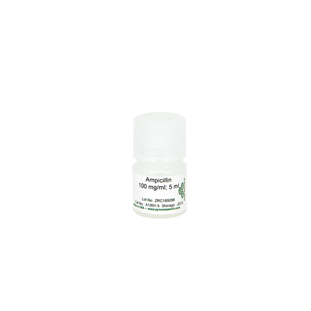 Zymo Research A1001-5 Ampicillin Sodium Solution, Zymo Research, 1 x 5ml/Unit primary image