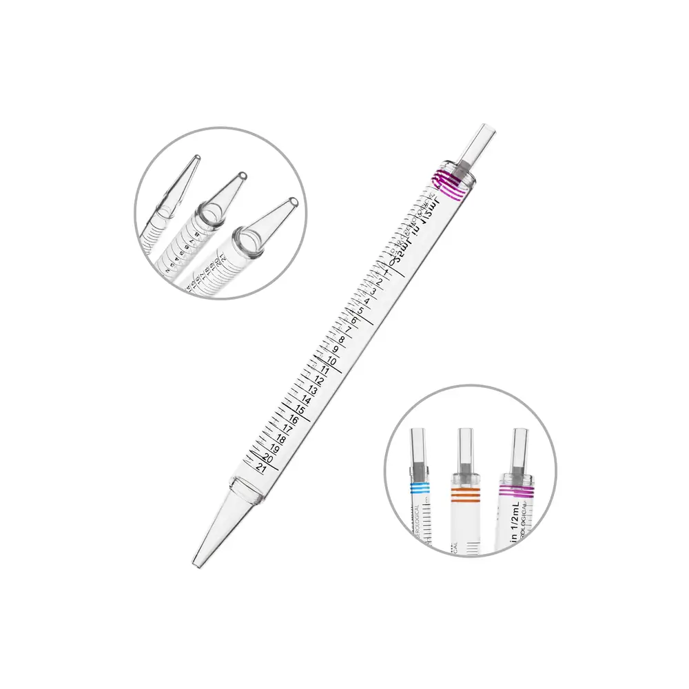 MTC Bio P8270-25RL Serological Pipets 25ml, Short Length, Sterile, Individually Wrapped, 200 Pipets/Unit Primary Image