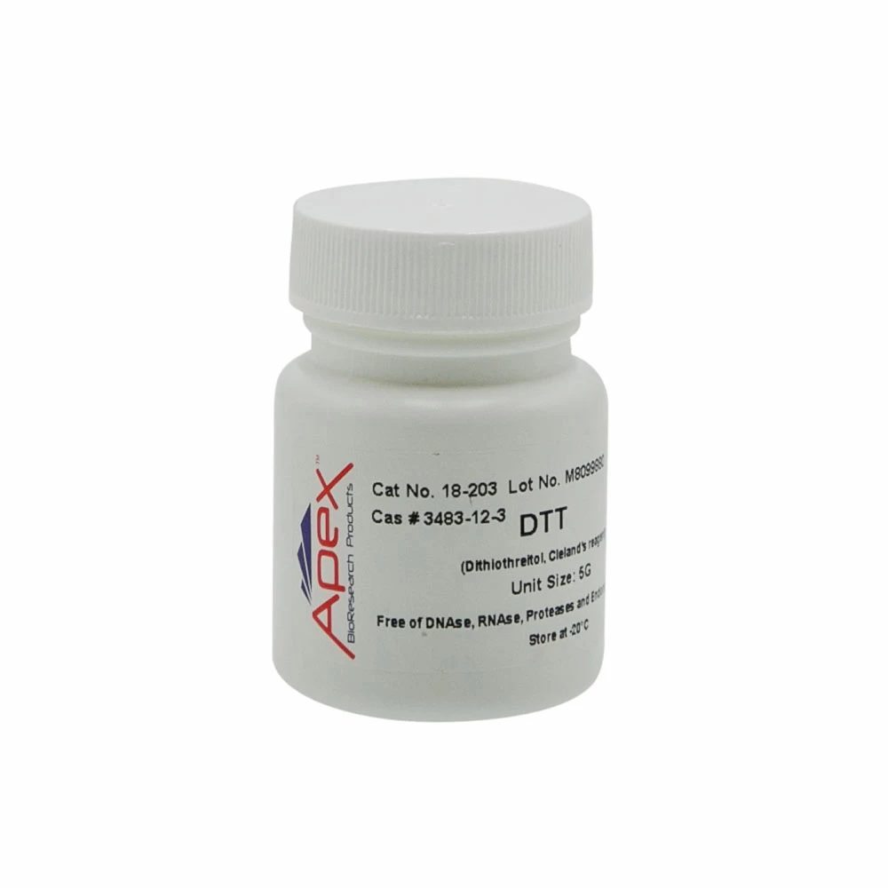 Apex Bioresearch Products 18-203 DTT, Molecular/Proteomic Grade, 5g/Unit primary image