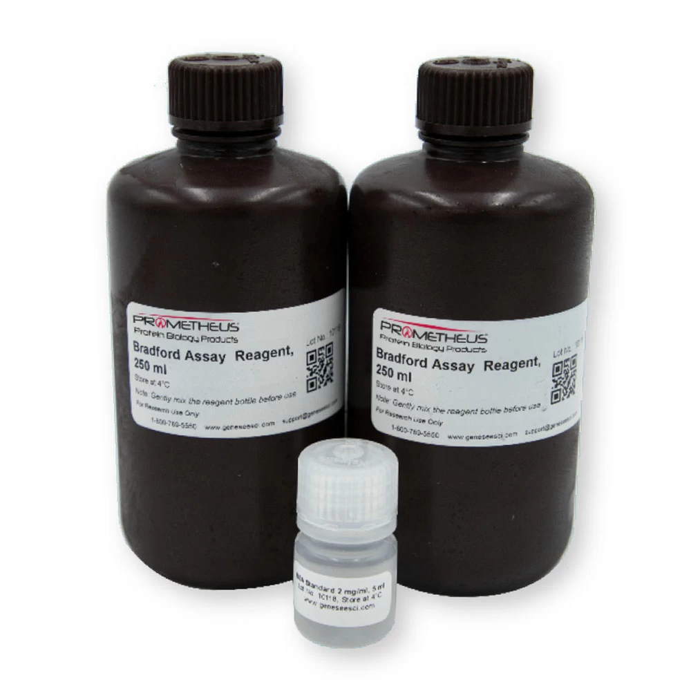 Prometheus Protein Biology Products 18-442 Bradford Protein Assay Kit, with BSA Protein Standard, 2,500 Assays/Unit primary image