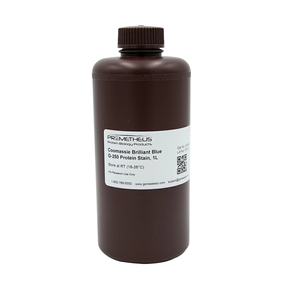 Prometheus Protein Biology Products 18-446 Coomassie Brilliant Blue, G-250 Protein Stain, 1 L/Unit primary image