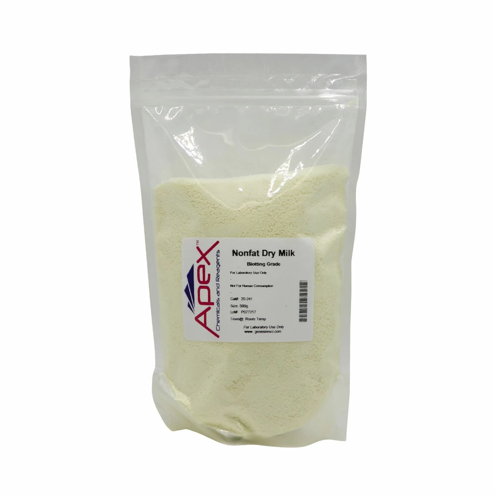 Apex Bioresearch Products 20-241 Nonfat Dry Milk, Blotting Grade, 500g/Unit primary image