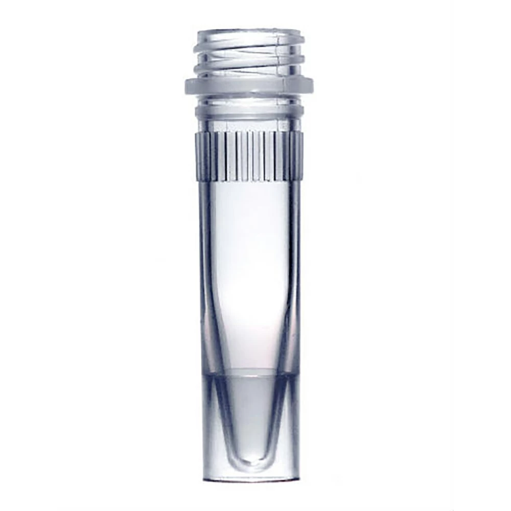 Olympus Plastics 21-263, Olympus 1.5ml Screw Cap Tubes, Skirted Tubes Only, Non-Sterile, Ribbe, Bag of 500 Tubes/Unit primary image