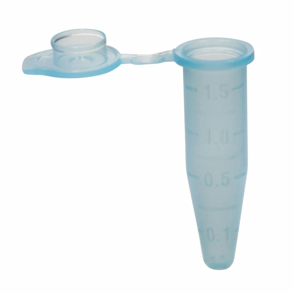 Olympus Plastics 22-282B, Olympus 1.7ml Microtubes, Blue Polypropylene, Boilproof, Box of 500 Tubes/Unit primary image