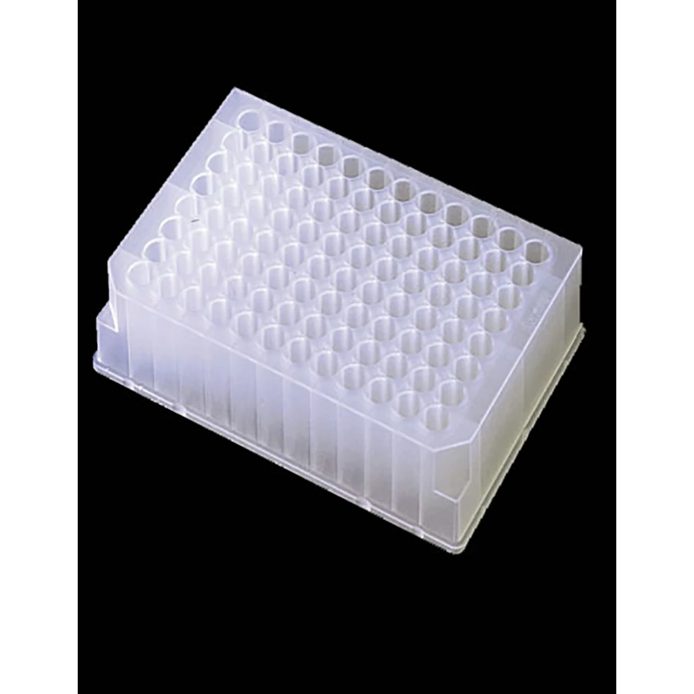 Olympus Plastics 22-484, 96-Well Deep Well Plate, 1.1ml Round Wells, Non-Sterile, 50 Plates/Unit primary image