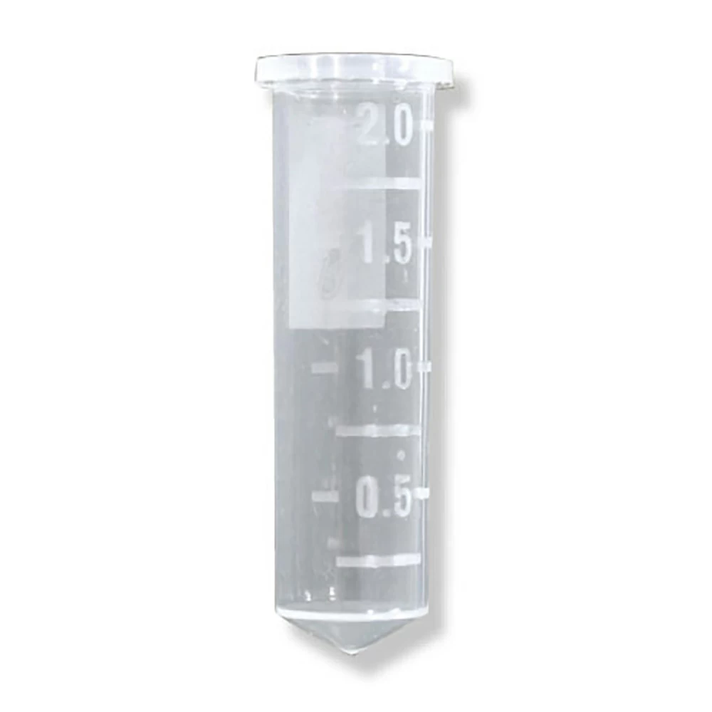 Olympus Plastics 22-283NC, Olympus 2.0ml Microtubes, Clear, No Cap Polypropylene, Boilproof, No C, Bag of 500 Tubes/Unit primary image