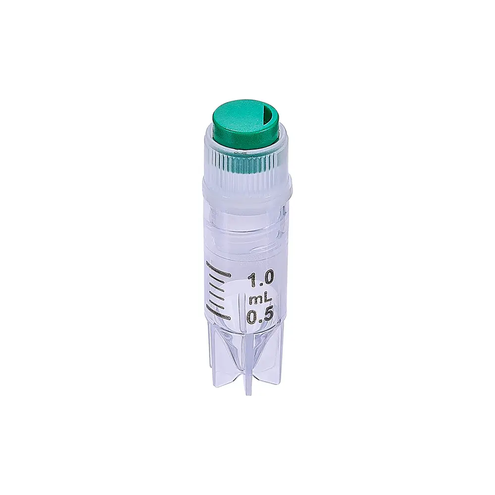 Olympus Plastics 24-200P, 1.0ml Self-Standing Cryovial Internal Thread w/ O-Ring Seal, 1 Bag of 100 Tubes/Unit quaternary image