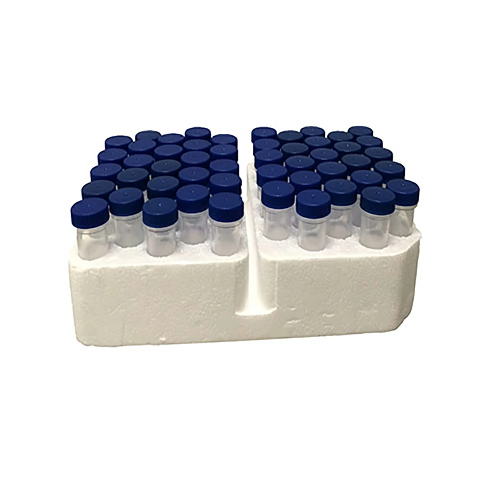 Olympus Plastics 24-285SCS, Olympus 5ml Screw Cap Tubes, Racked Polypropylene, Clear, Sterile, 10 Racks of 50 Tubes, 500/Unit tertiary image