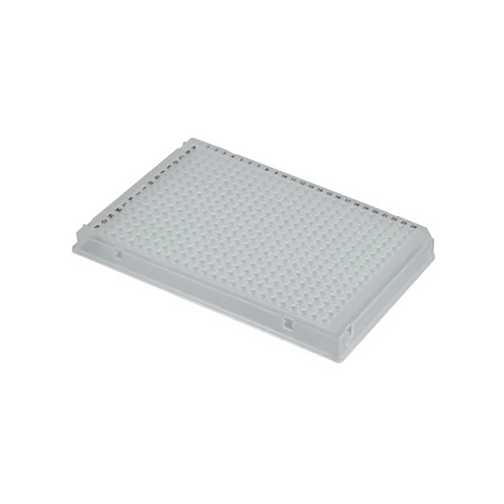 Olympus Plastics 24-305W, Olympus 384-Well PCR Plate, White A24 Cut Corner, 10 Plates/Unit primary image