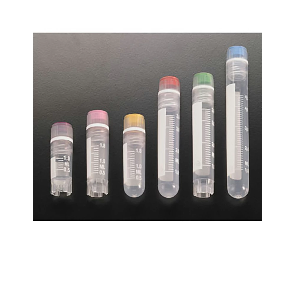 Simport T311-1, 1.2ml Self-Standing Cryovial Internal Thread w/ Washer Seal, 10 Bags of 100 Tubes/Unit secondary image