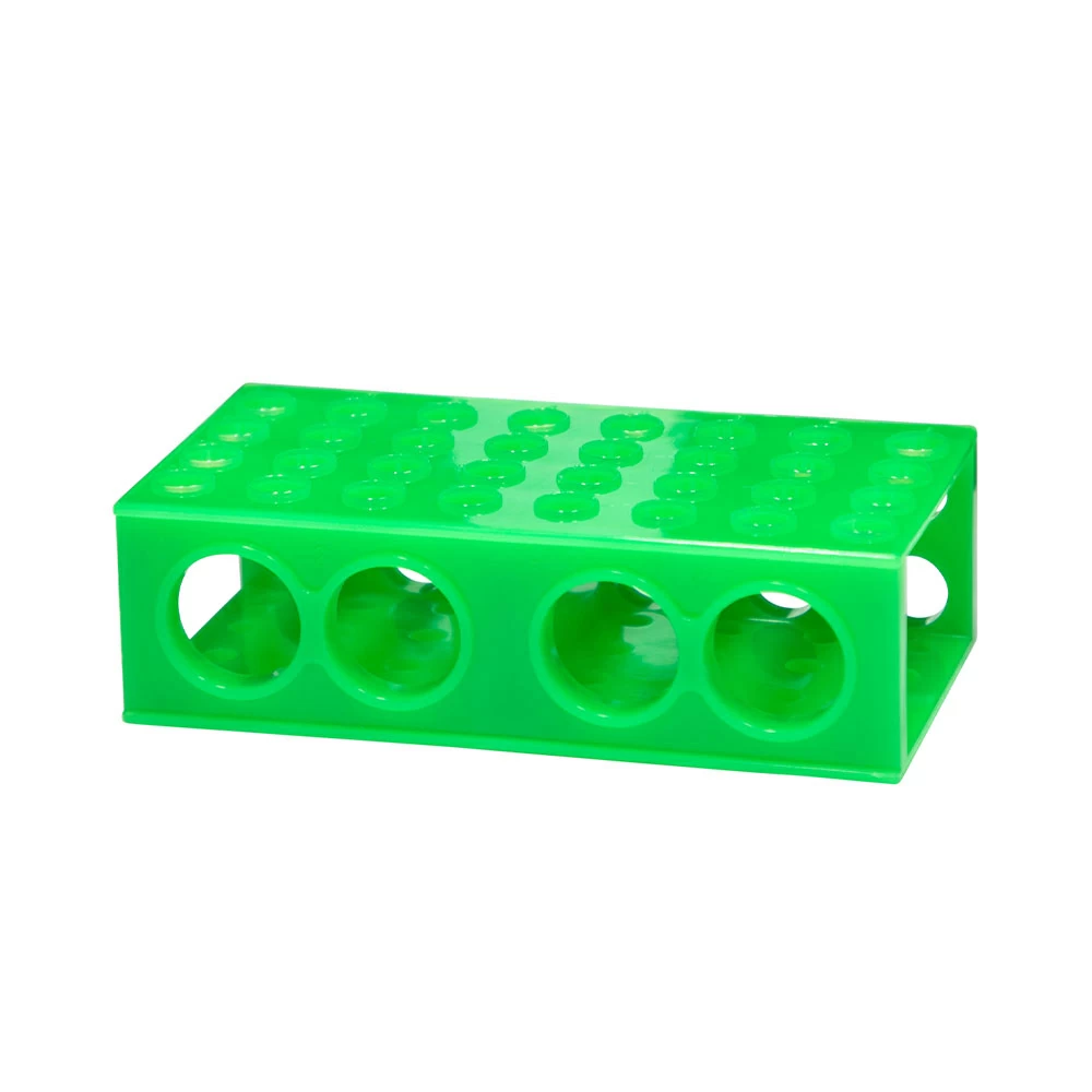 Genesee Scientific 27-208G, Green, 5 Racks/Unit primary image