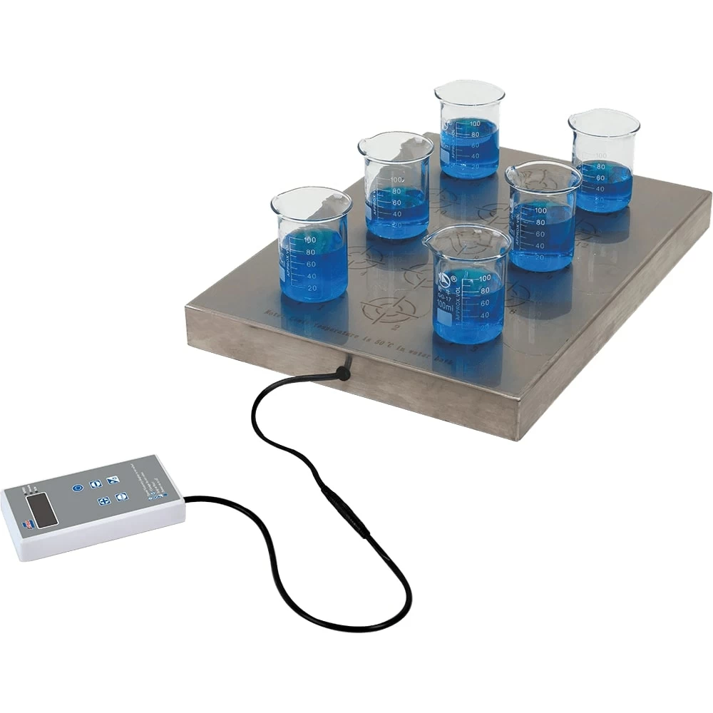 Genesee Scientific 27-535 15-Place Water Bath Magnetic Stirrer, with Detachable Control Panel, 1 Magnetic Stirrer/Unit primary image