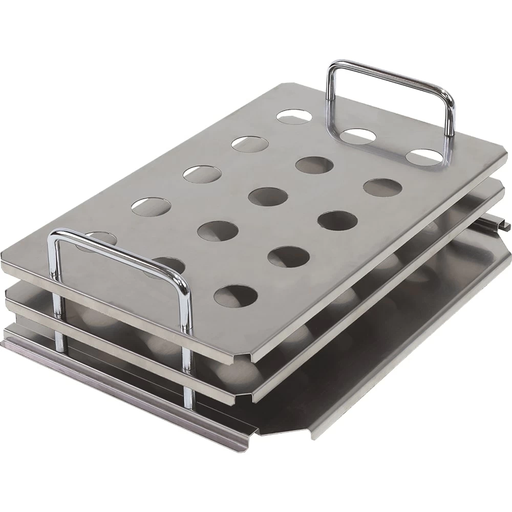 Genesee Scientific 27-535T25 25 Hole Tube Rack, for 15-Place Magnetic Stirrer, 1 Tube Rack/Unit primary image