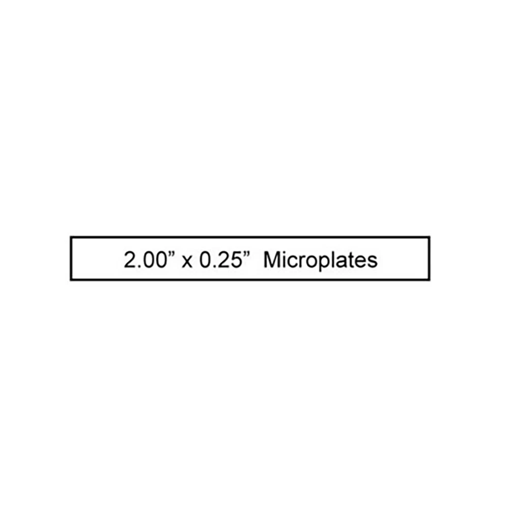 Diversified Biotech DTCR-5000,  2.00 x 0.25in, White, 1,000 Labels/Unit primary image