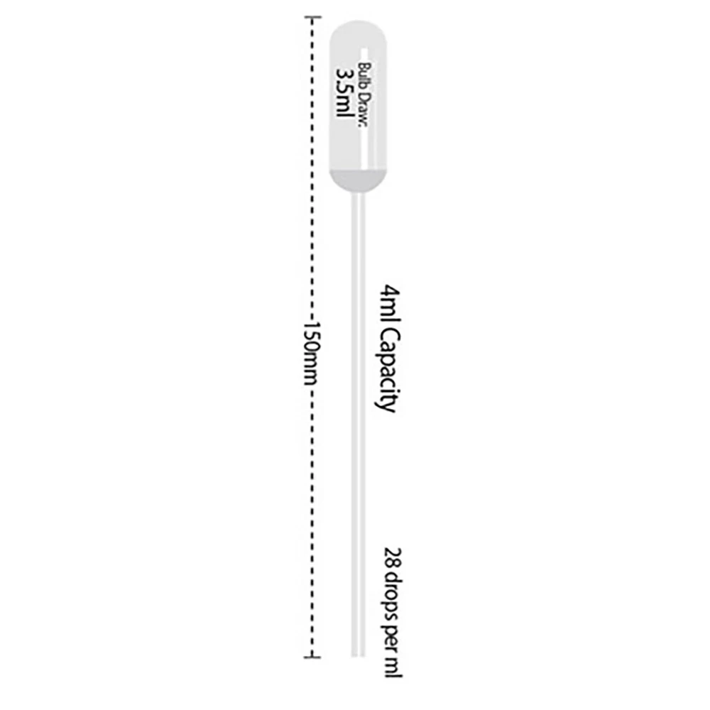 Olympus Plastics 30-209S, Transfer Pipettes, 4ml, Std. Bulb, Sterile Sterile, Individually Wrapped, 500 Pipettes/Unit secondary image