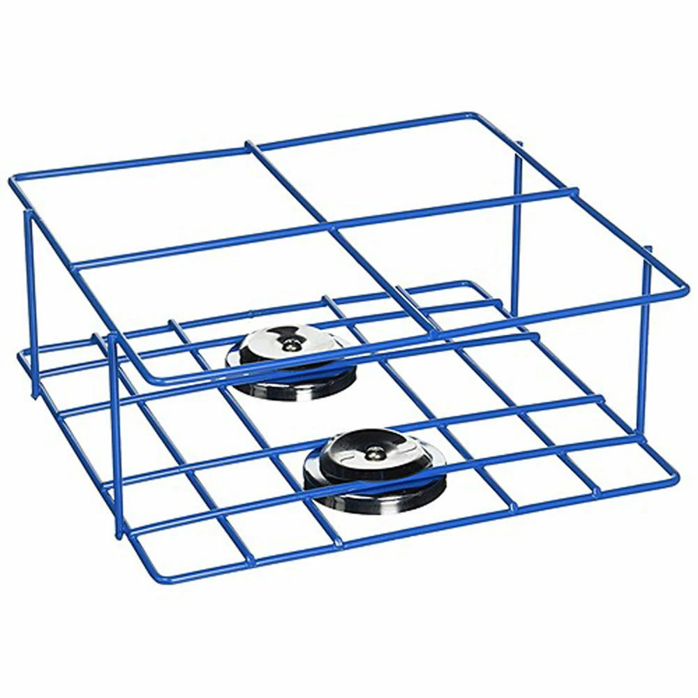 Benchmark Scientific H1000-MR-T600 Bottle Rack, 4 x 500/600ml, Magnetic, 1 Tube Rack/Unit primary image