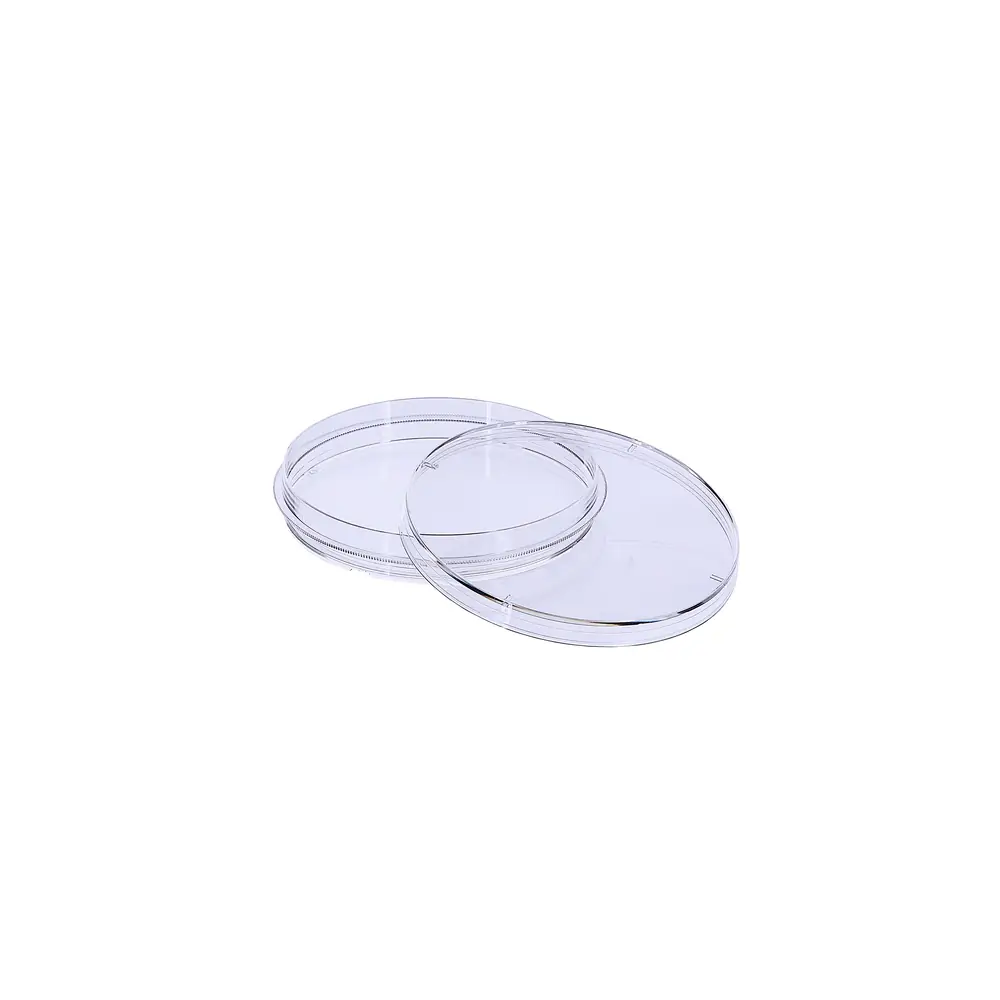 GenClone 32-107G, Petri Dishes, 100 x 15mm Vented, Stackable, Grip Ring, 10 per Sleeve, 500 Dishes/Unit secondary image