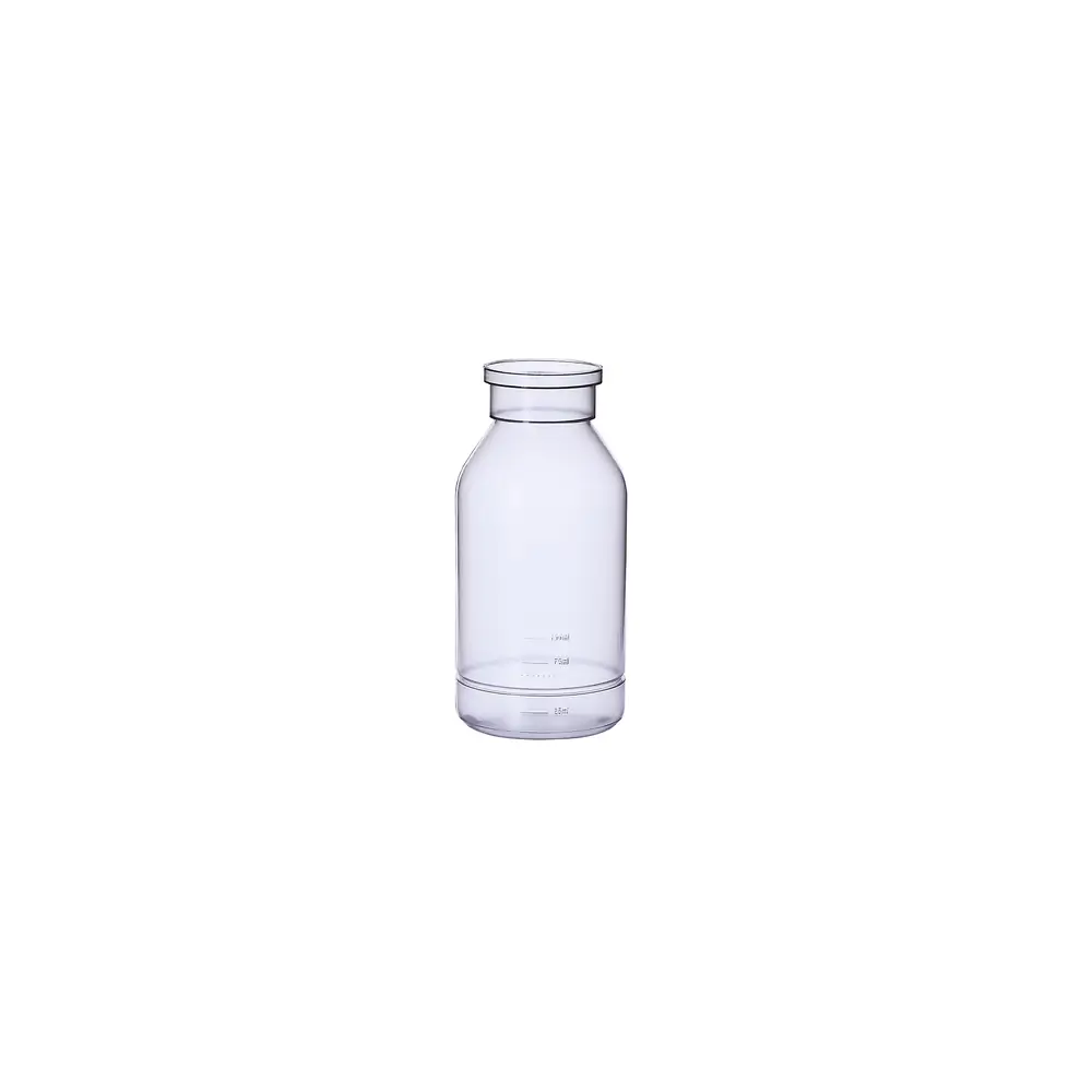 Flystuff 32-129FBF 8oz Round Bottom, Polypropylene, w/ Flugs for Stock Bottles, 1000 Bottles & Closures/Unit primary image