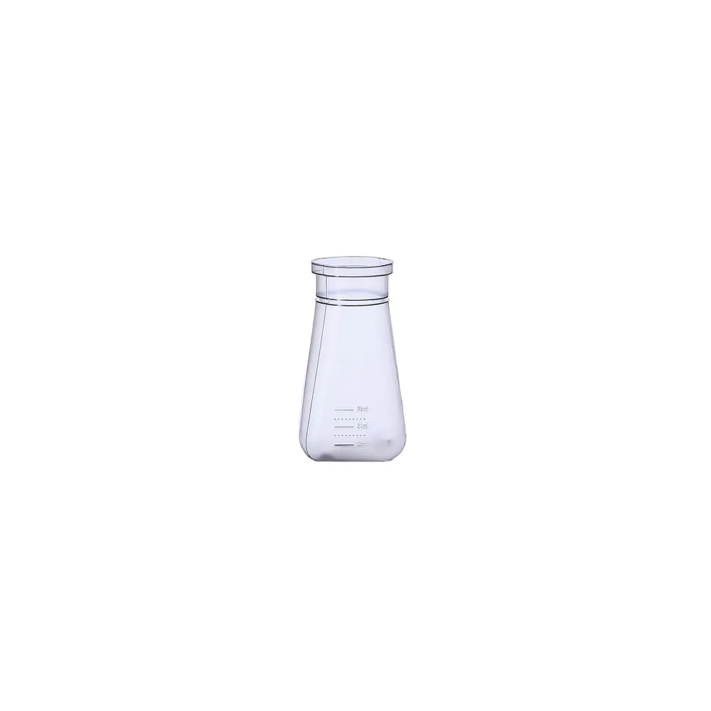 Flystuff 32-130BF 6oz Square Bottom, Polypropylene, w/ Flugs for Stock Bottles, 2000 Bottles & Closures/Unit primary image