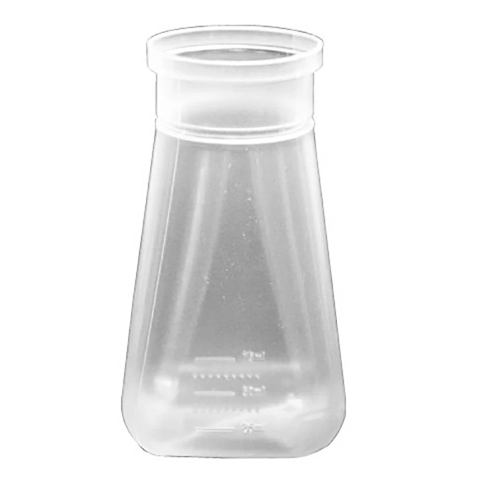 Flystuff 32-131BR 6oz Square Bottom, Polyethylene, w/ Rayon Balls, Extra Large, 2000 Bottles & Closures/Unit primary image