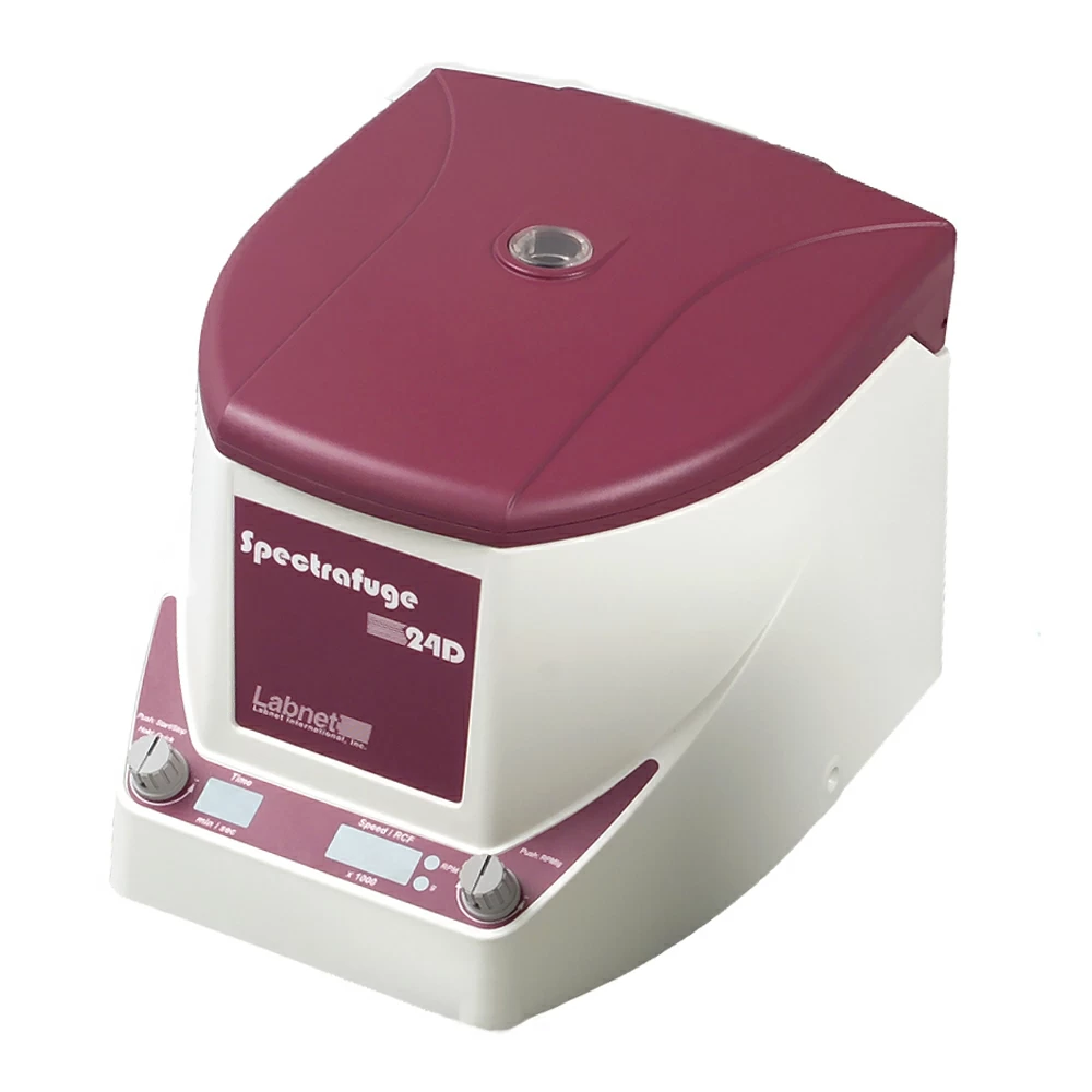 Labnet International C2400-R Spectrafuge 24D, Red, w/ 24 1.5/2.0ml rotor, 1 Centrifuge/Unit primary image