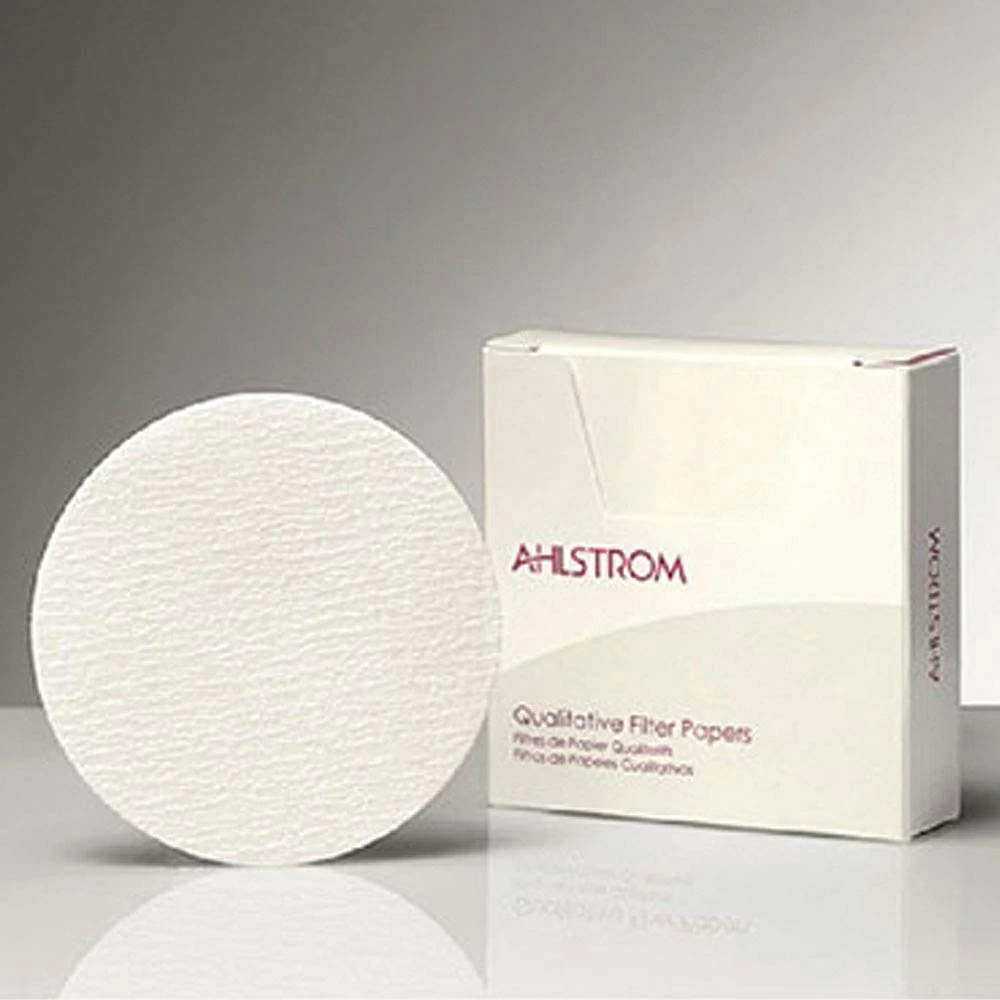 Ahlstrom 6170-1000 Qualitative Filter Papers, Standard, Grade 617, 10cm, 50/Unit primary image