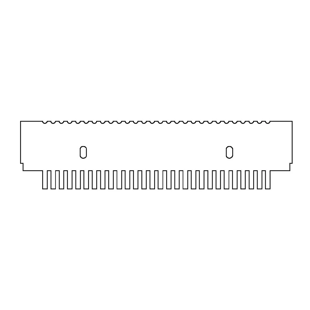 Genesee Scientific 45-102C28 28 Tooth Comb, 1mm Thick, for 15cm Gel Box, 1 Comb/Unit primary image