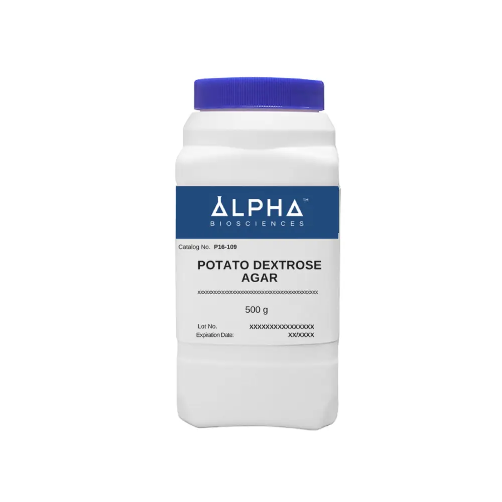 Alpha Biosciences P16-109-500g Potato Dextrose Agar (P16-109), Alpha Biosciences, 500g/Unit Primary Image