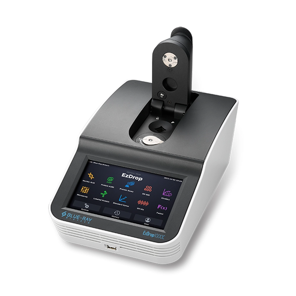 BLUE-RAY BIO BRED-1000C EzDrop 1000C Micro-Volume / Cuvette Spectrophotometer, Full-Spectrum 190-1000 nm Detection, 1 Spectrophotometer/Unit Primary Image