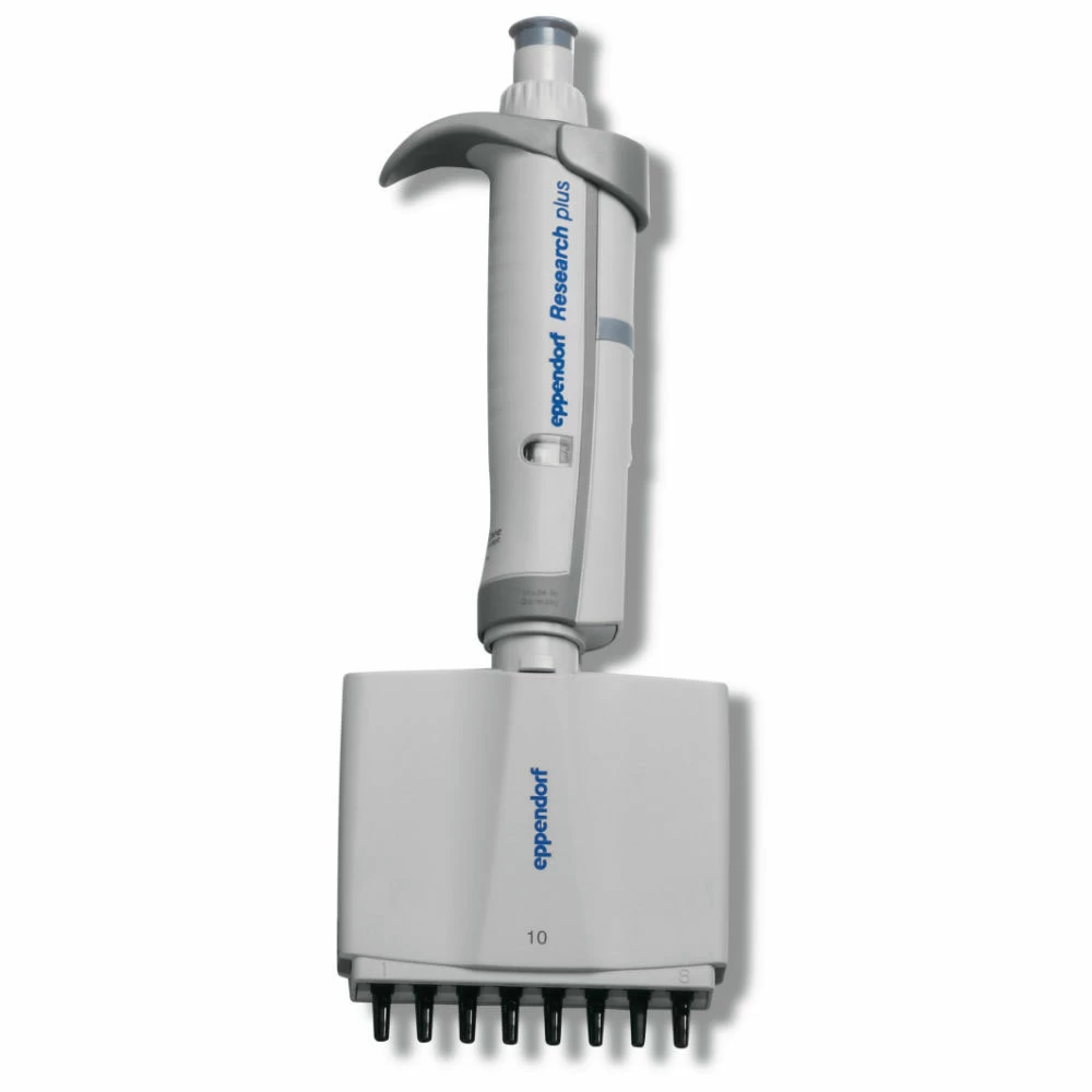 Eppendorf 3125000010 Research Plus 8-Channel, Variable Volume, 0.5-10