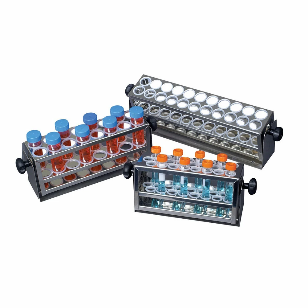 Eppendorf M1289-0050 22-26mm Medium Test Tube Rack, Adj. Angle & Height, 1 Rack/Unit primary image