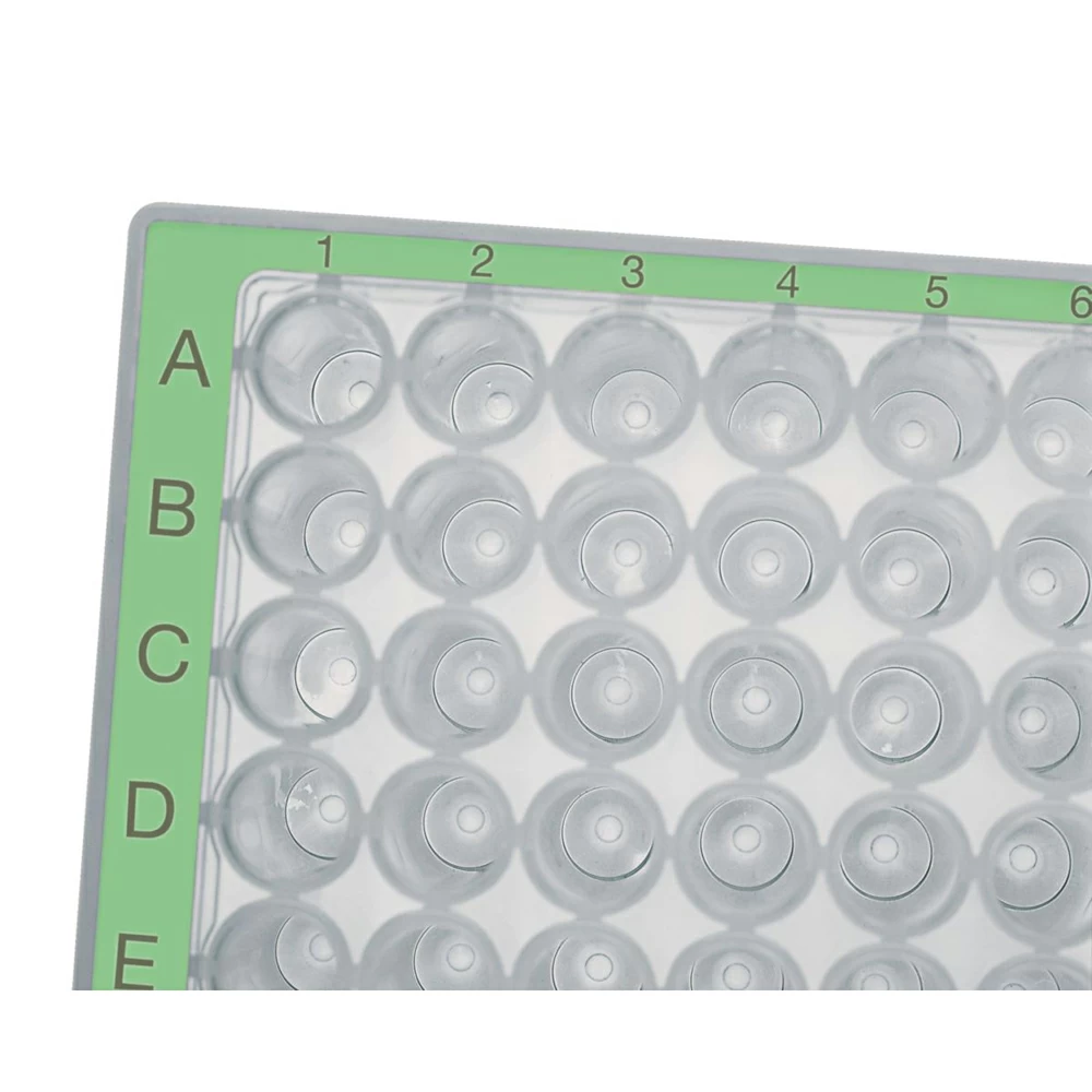 Eppendorf 951031861 DWP 96/500, PCRclean, GREEN, Eppendorf # 951031861, 40 Plates/Unit secondary image