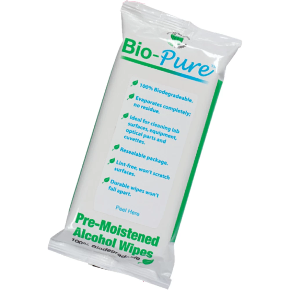 Diversified Biotech BPWP-1000,  70/30 IPA/H20 Mix, 40 Wipes/Unit primary image