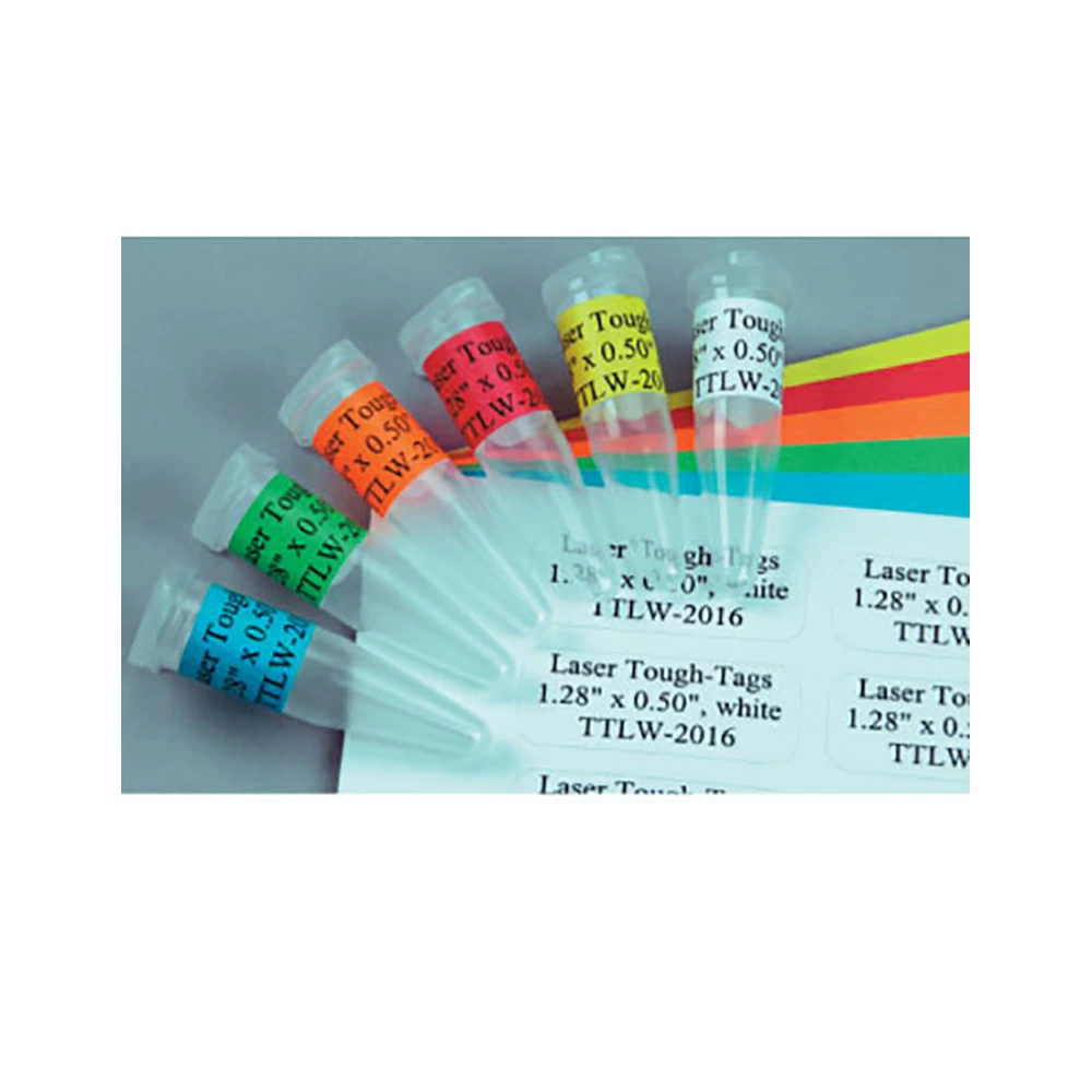 Diversified Biotech RNBW-3100,  Asst Colors, 0.5 -1.5ml Tubes, 2,975 Labels/Unit primary image