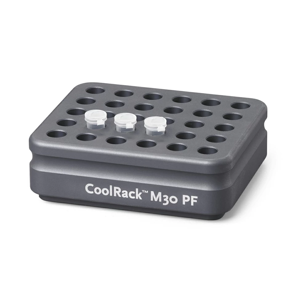 BioCision BCS-128, CoolRack M30-PF 30 x 1.5/2ml microfuge tubes, 1 Rack/Unit primary image