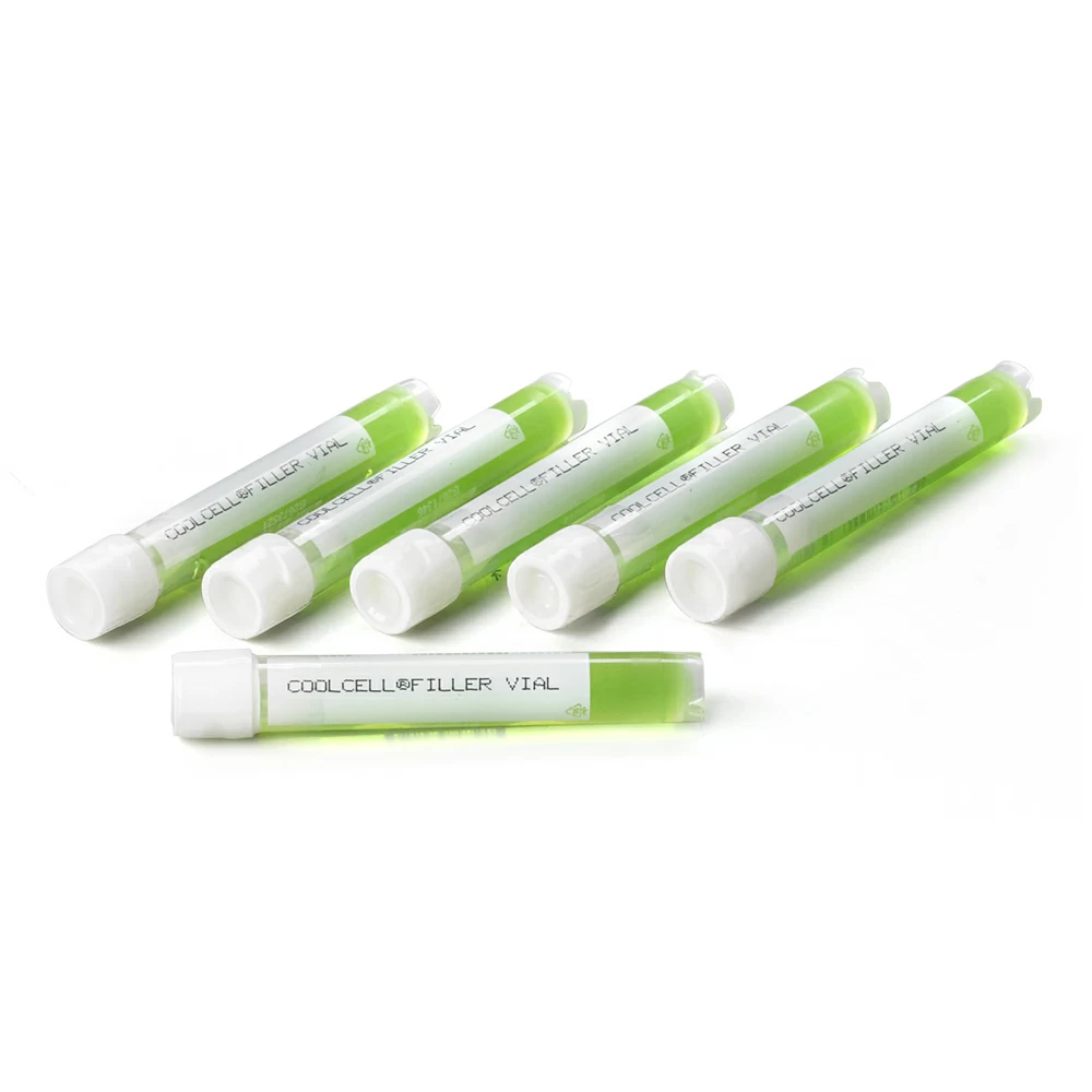 BioCision BCS-3106, CoolCell Filler Vials, 5ml for CoolCell 5ml LX, 6 Vials/Unit primary image