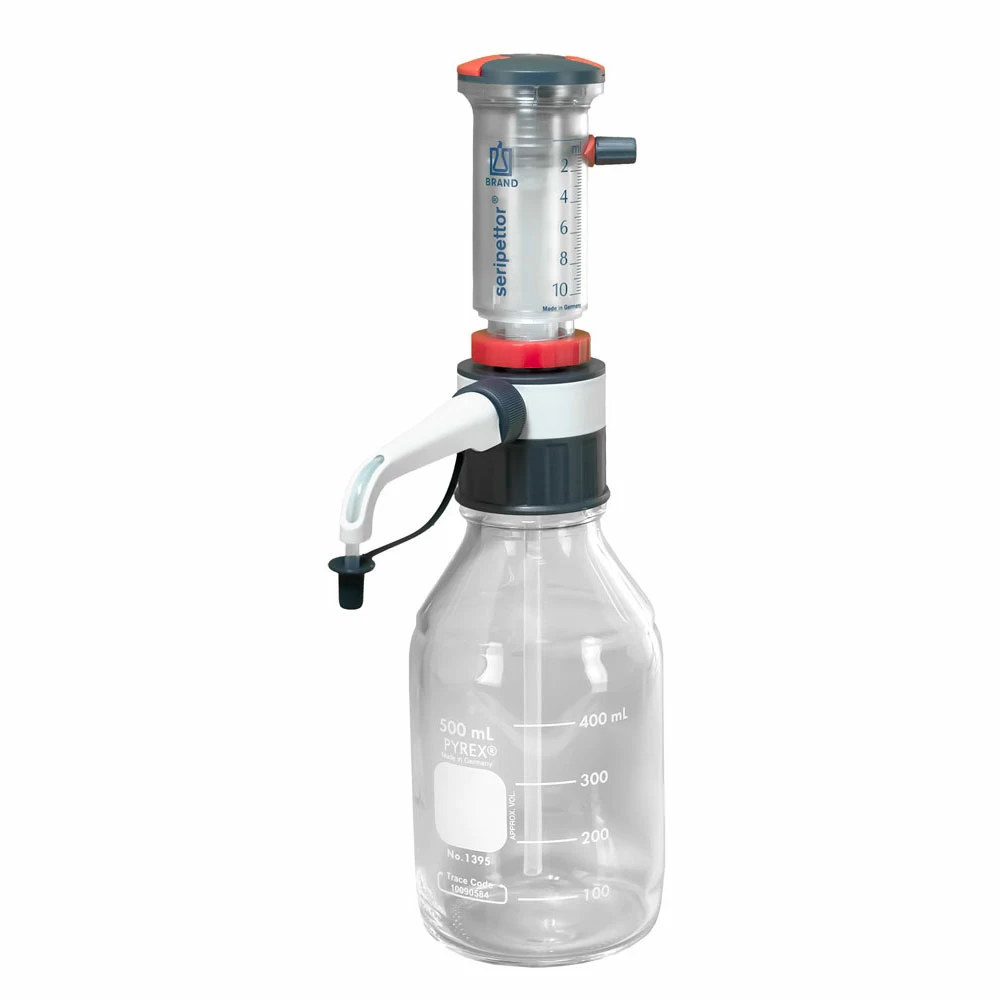 BrandTech Scientific 4720140 Seripettor Bottletop Dispenser, 1 - 10ml, 1 Bottletop Dispenser/Unit quaternary image
