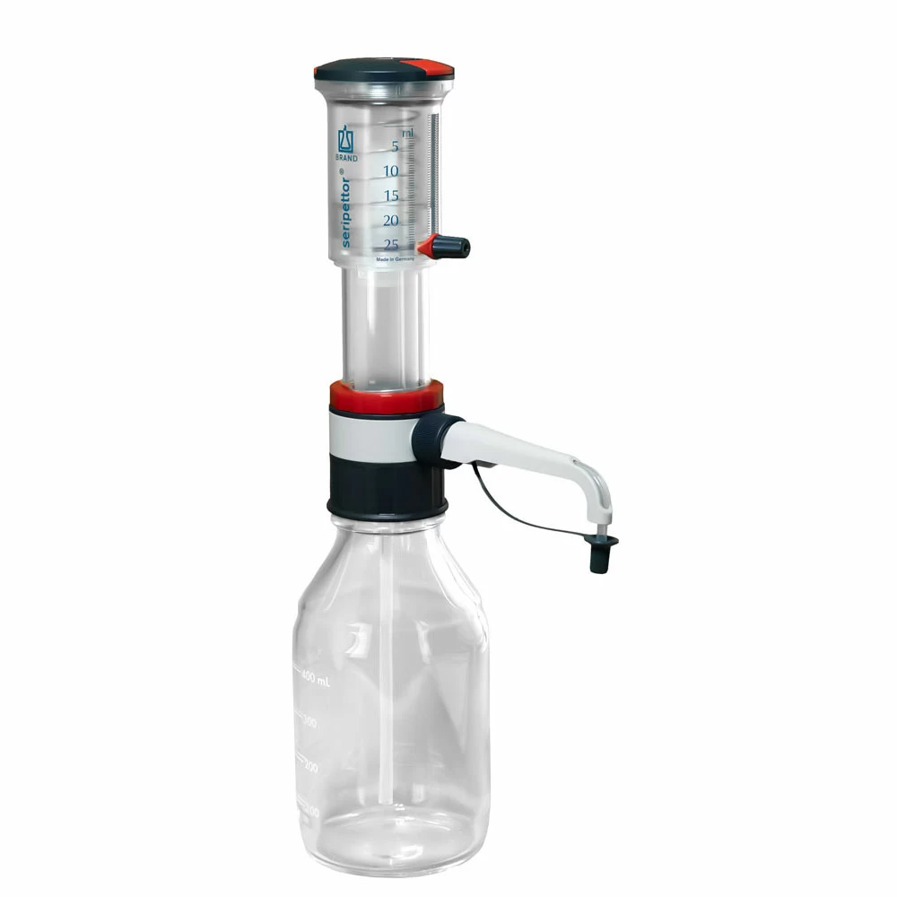 BrandTech Scientific 4720150 Seripettor Bottletop Dispenser, 2.5 - 25ml, 1 Bottletop Dispenser/Unit secondary image