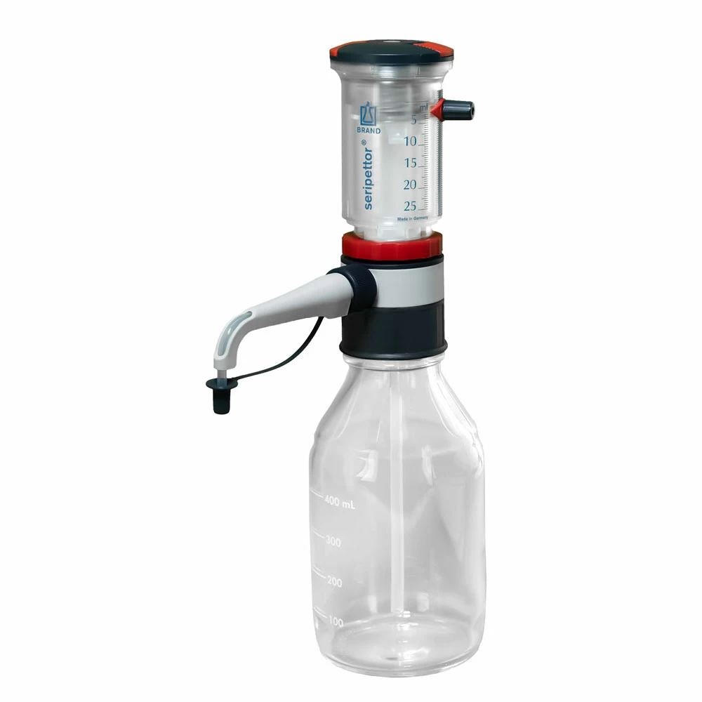 BrandTech Scientific 4720150 Seripettor Bottletop Dispenser, 2.5 - 25ml, 1 Bottletop Dispenser/Unit quaternary image
