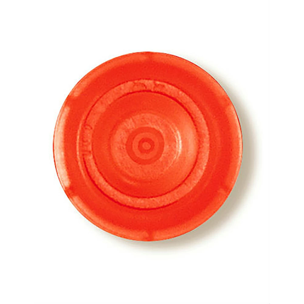 BrandTech Scientific 759243, Orange, 1 Bag of 100 Caps/Unit primary image
