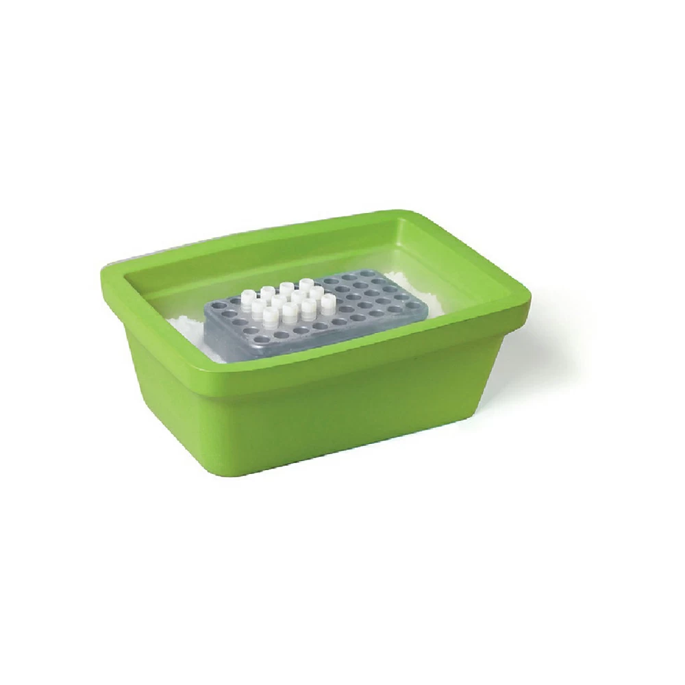 BioCision BCS-164, CoolRack M6, green 6 x 1.5/2ml microfuge tubes, 1 Rack/Unit quinary image