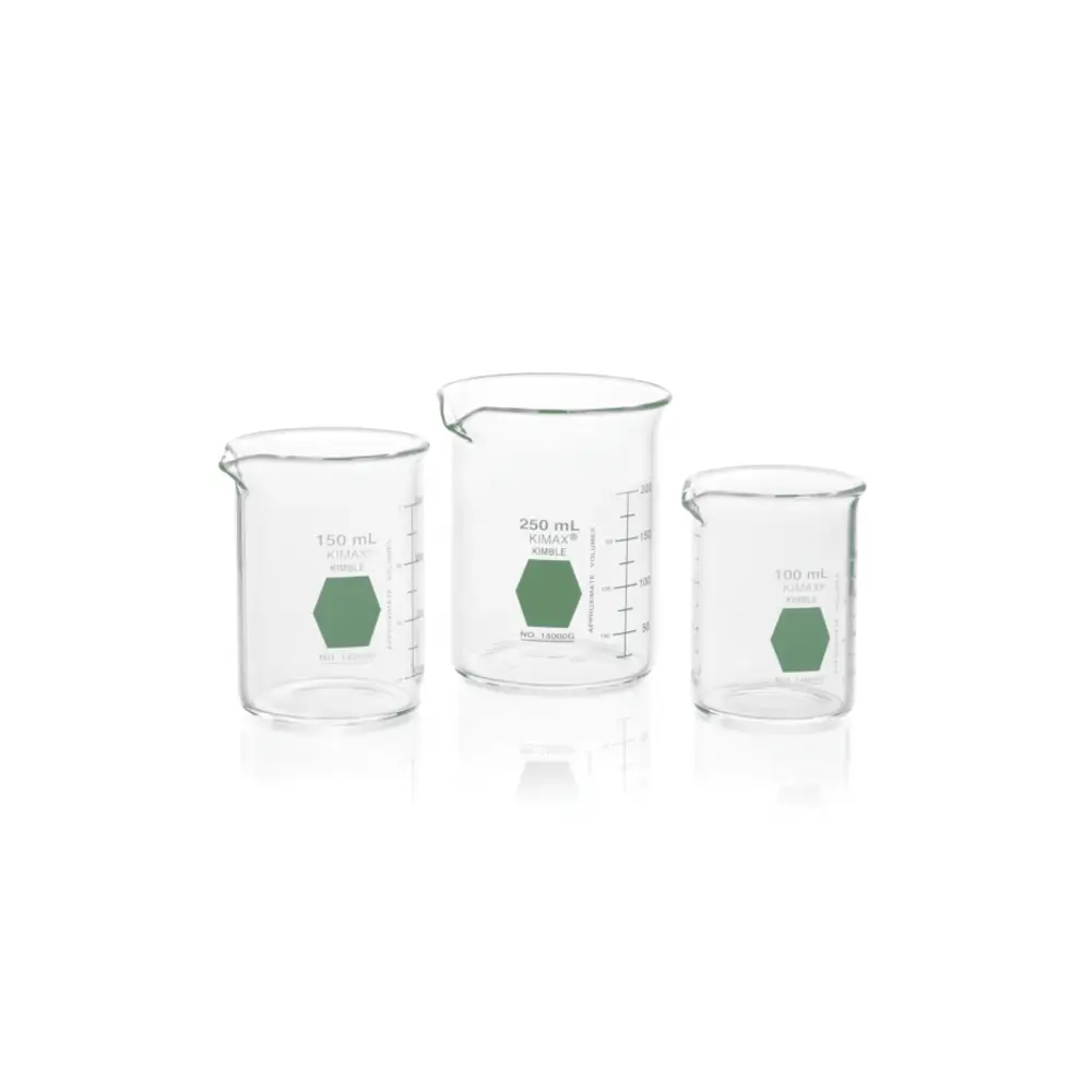 DWK Life Sciences 14000G-600 Beaker,Griffin,Low,Grn Scale,600ml, KIMBLE